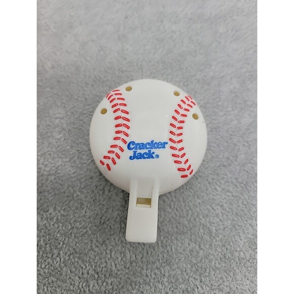 2000 Vintage Premium Cracker Jack Prize Baseball Whistle Toy W/original Packagin - Picture 10 of 13